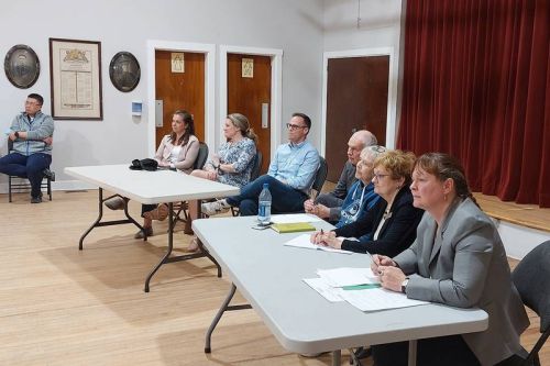 Sharbot Lake Family Health Team and the Tay River Health Centre held a meeting on May 10 to discuss their almagation with the public.